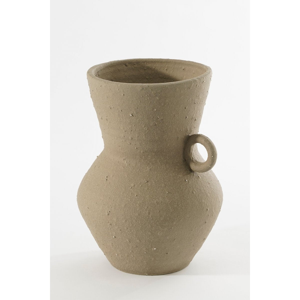 Lane Krug – H33 x Ø24 cm – Terrakotta – Taupe
