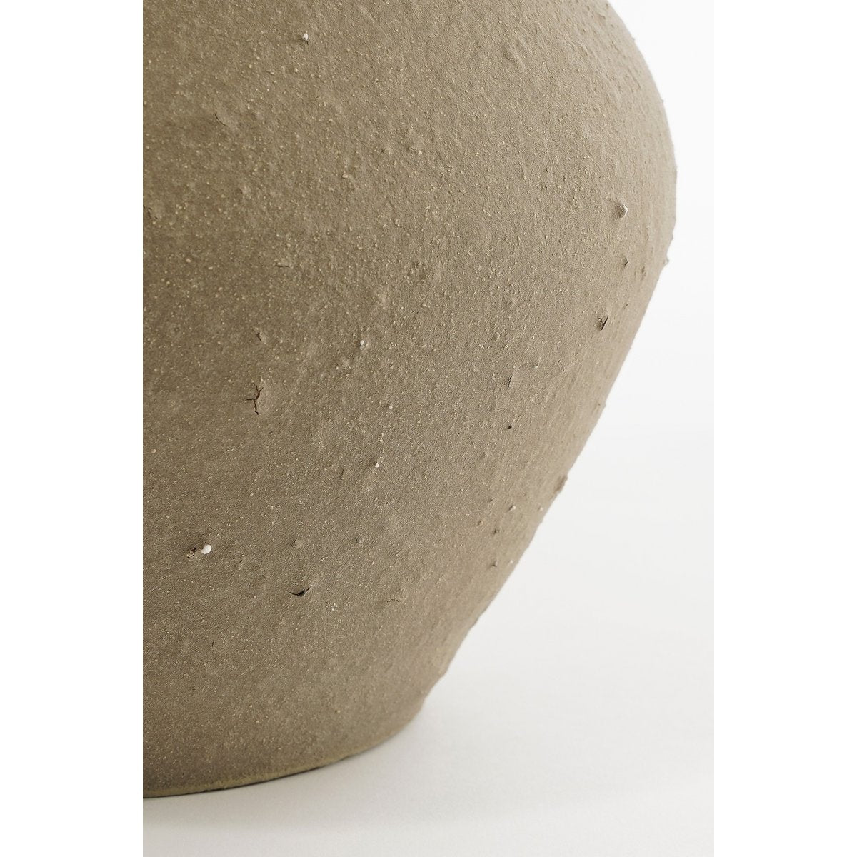 Lane Krug – H33 x Ø24 cm – Terrakotta – Taupe