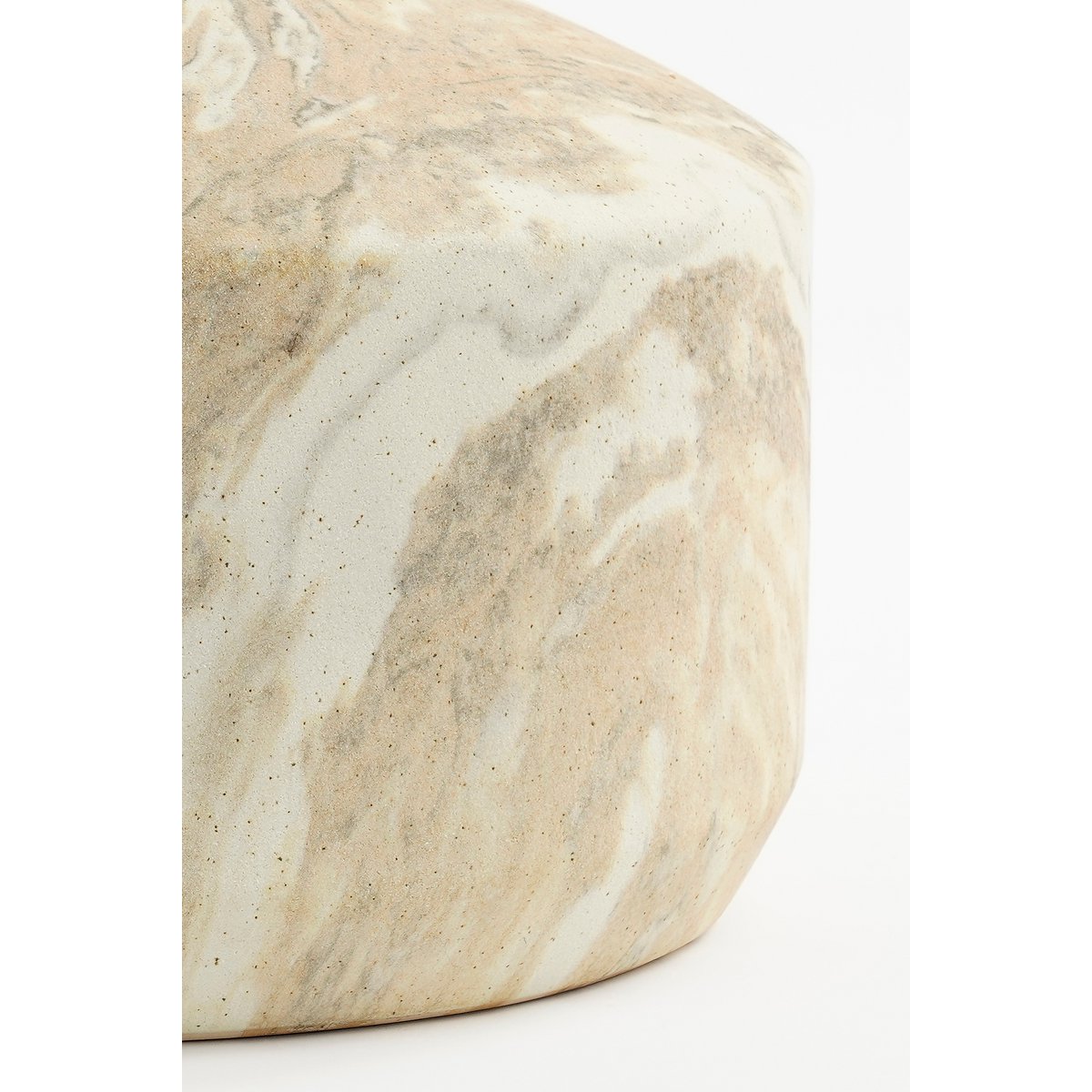Trentino Vaas - Keramiek - Beige