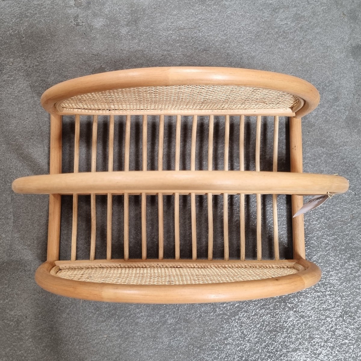 Rattan-Zeitungskorb Zeitschriftenhalter Zeitschriftenkorb ALOR