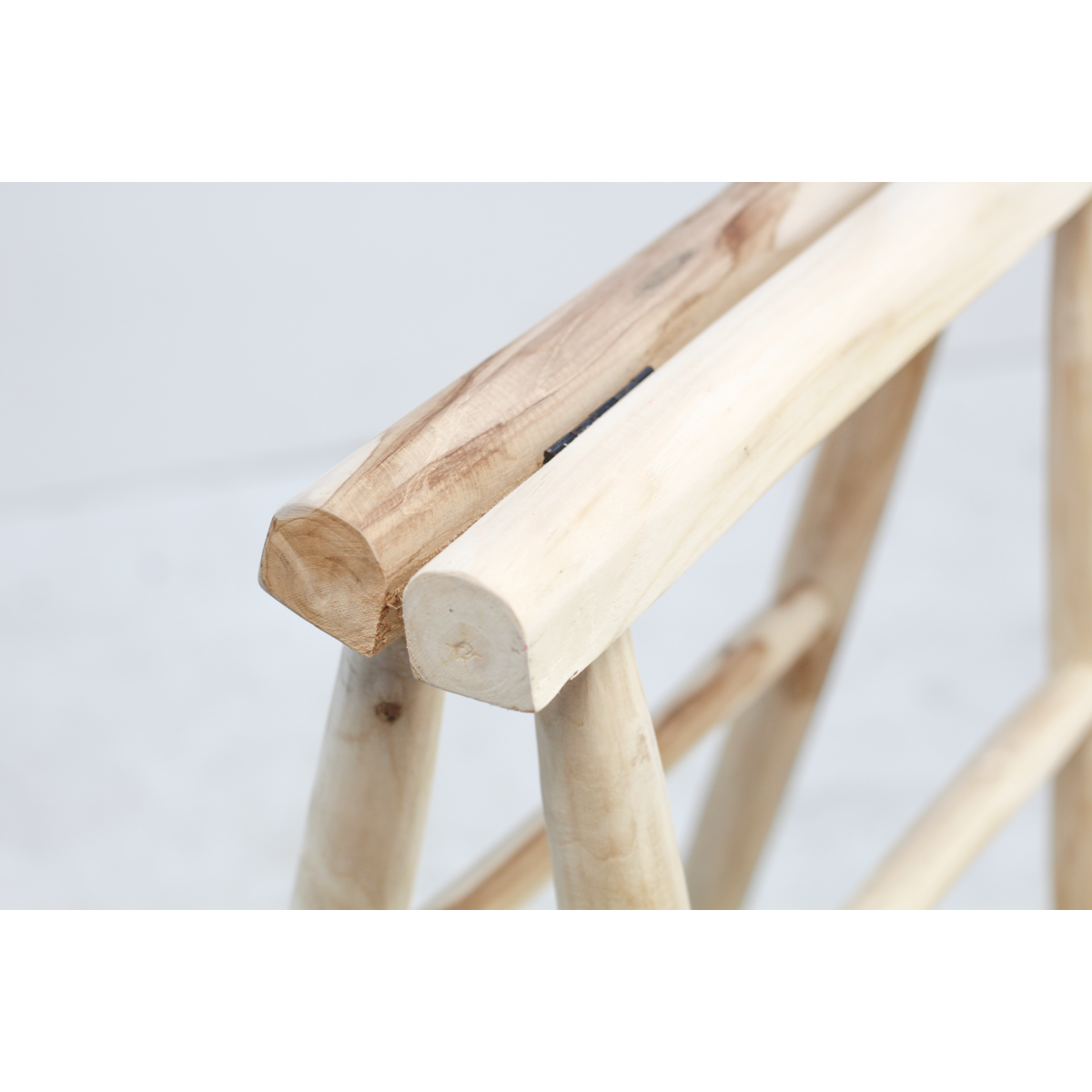 Handtuchhalter – helles Teakholz