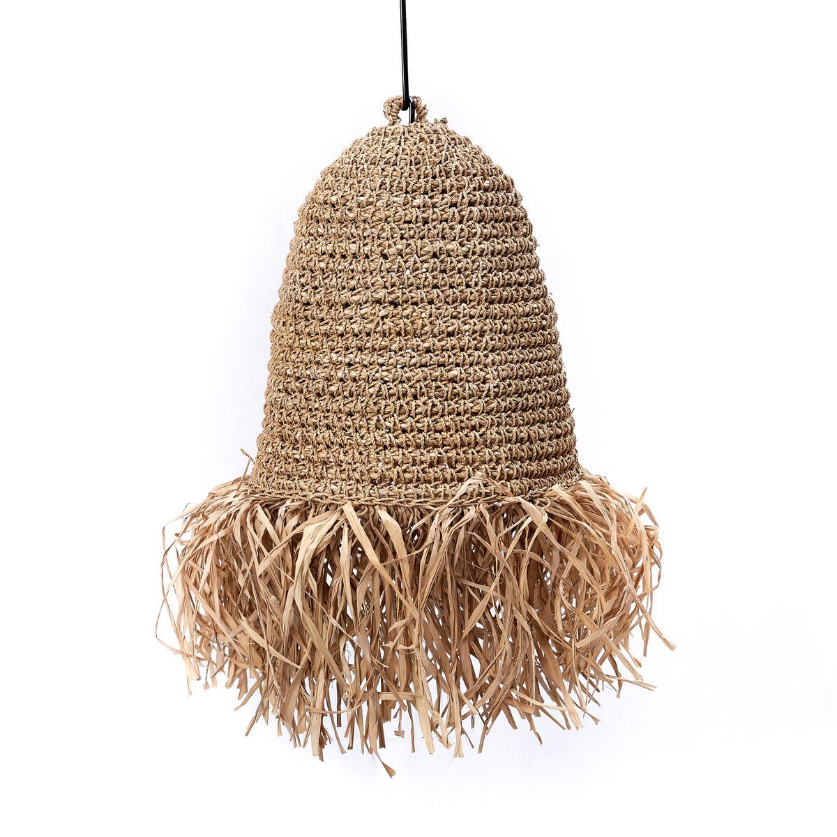Raffia lamp KALIMA | Woven lampshade | Hanging ceiling lamp (3 sizes)