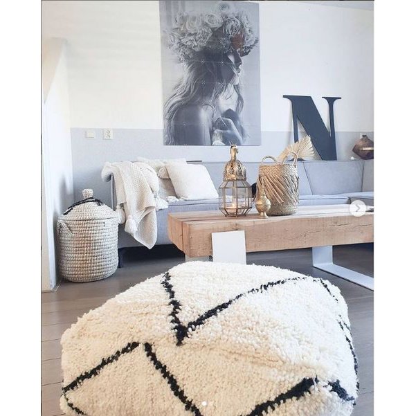 Floor cushion Fluffy Beni Ouarain