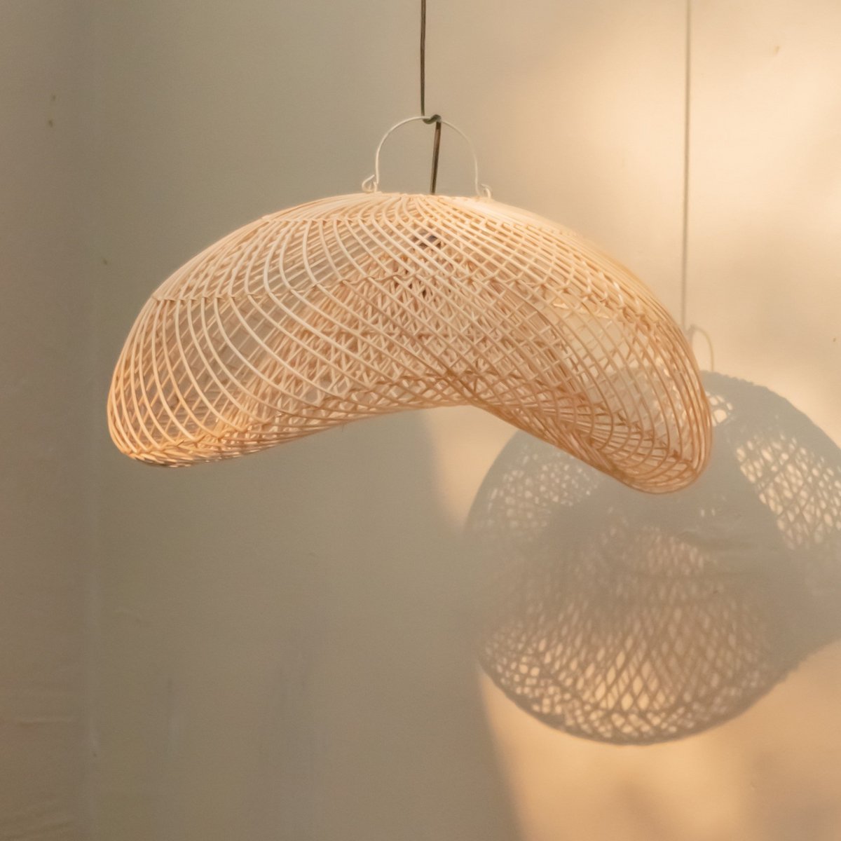 Rattan lamp | Lampshade PADMA (2 sizes)