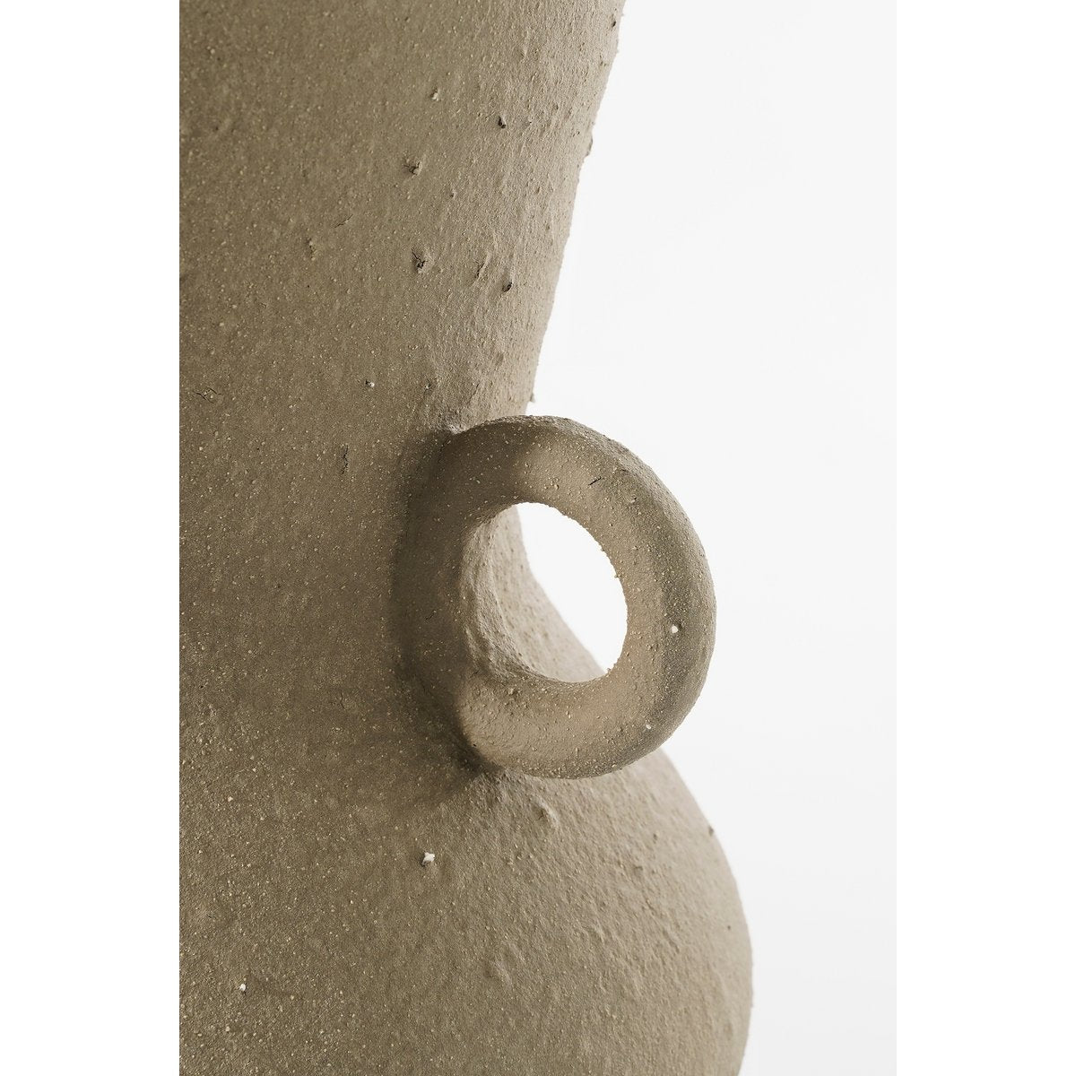Lane Krug – H33 x Ø24 cm – Terrakotta – Taupe