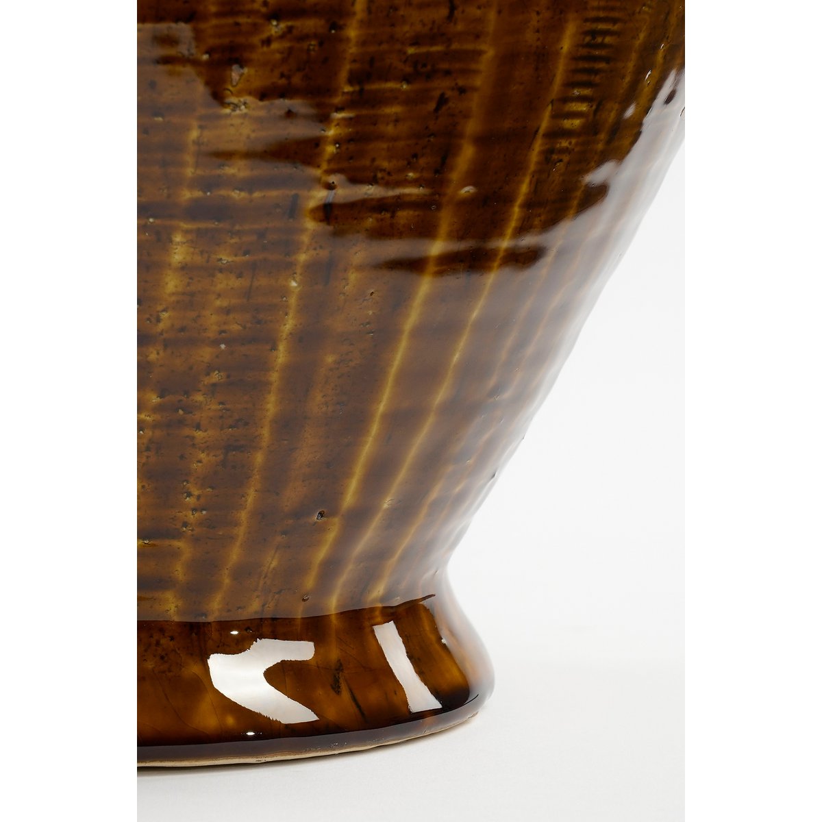 Elena Vase - Ceramic - Brown