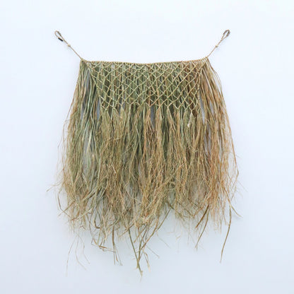 Tropical wall decoration 65 cm Handwoven from Raffia HATI