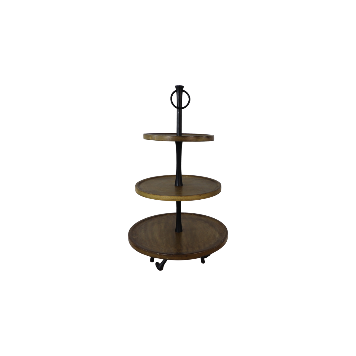 Etagère - Natural - Mango wood/Aluminium