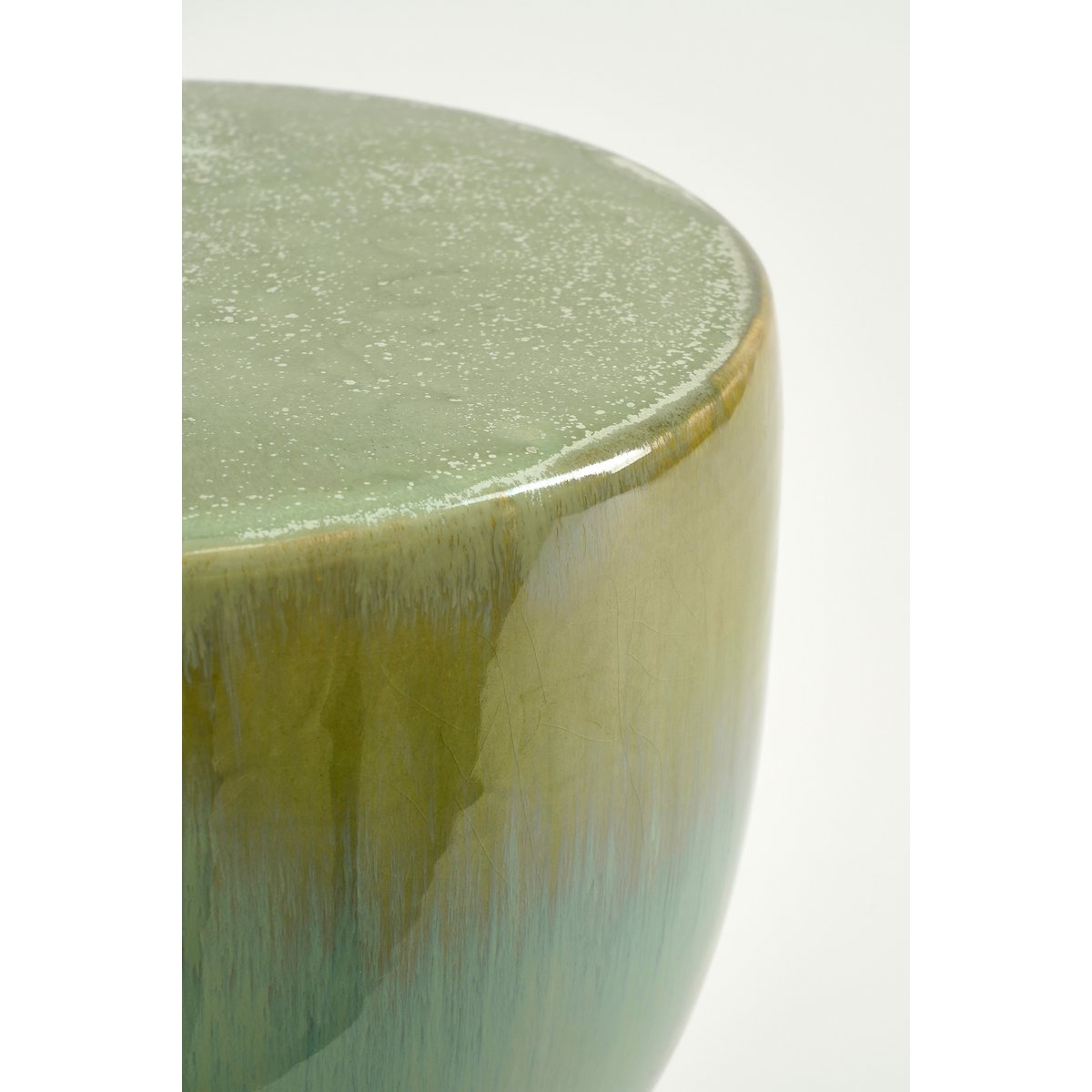 Side table - Ceramic - Green