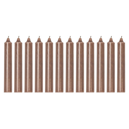 Tapers- Extra Big - XXL- Taupe - Display 12 stuks - 3,8x25 cm