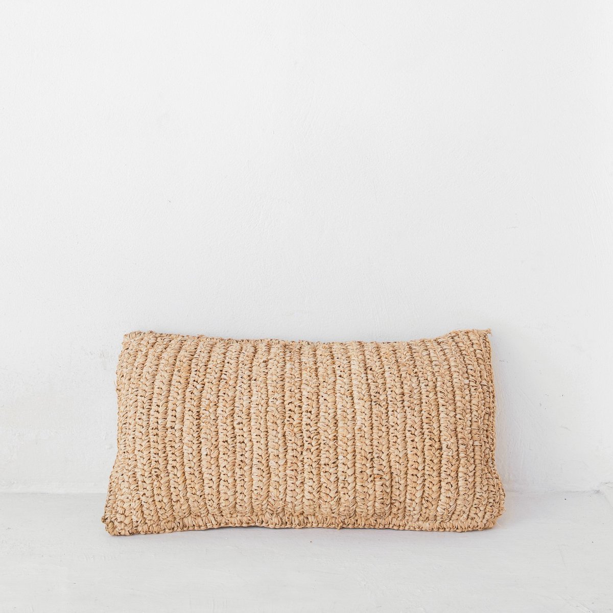 Boho cushion DALUNG from Raffia