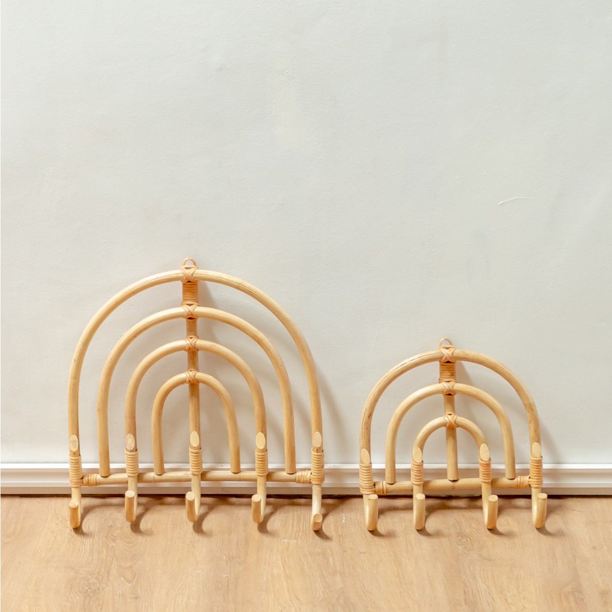 Rattan Coat Rack MAKU (2 sizes)