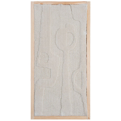 Wanddecoratie Devin Crème – Wool Hanging 40 x 80 cm