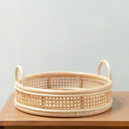 Rattan Tray NEIRA Handmade