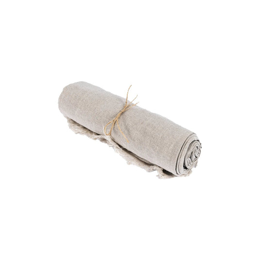 The linen tablecloth - Beige - 150x250