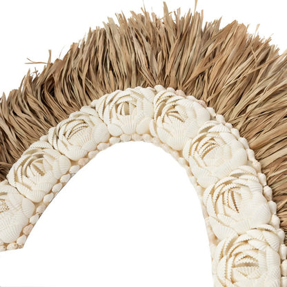 The Raffia Shell Heart