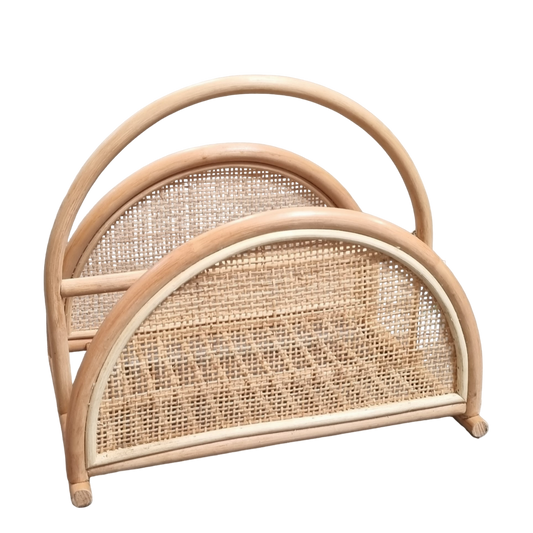 Rattan newspaper basket Magazine holder Magazine basket ALOR