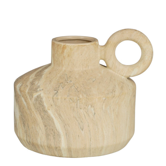 Trentino Vase - Ceramic - Beige