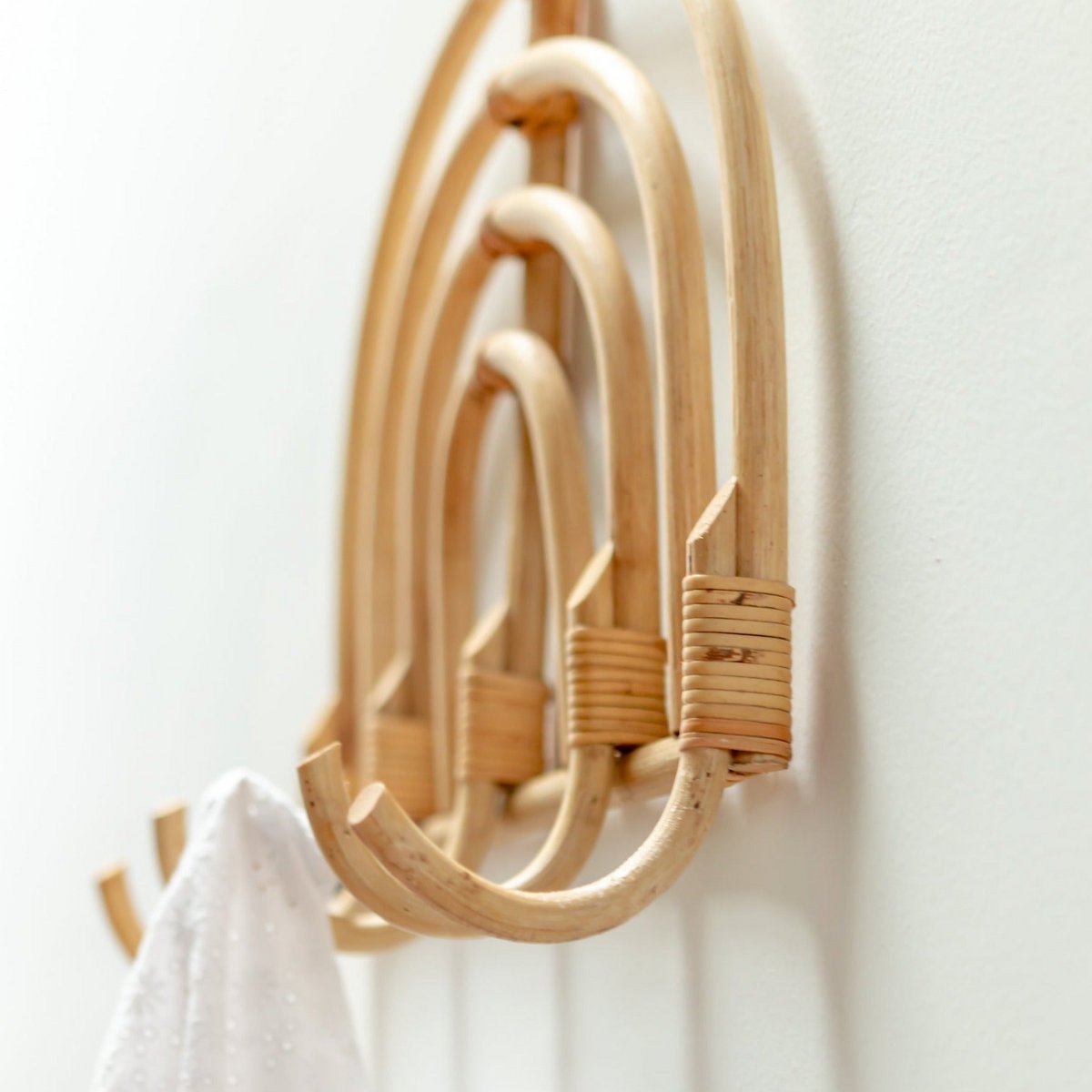 Rattan Coat Rack MAKU (2 sizes)