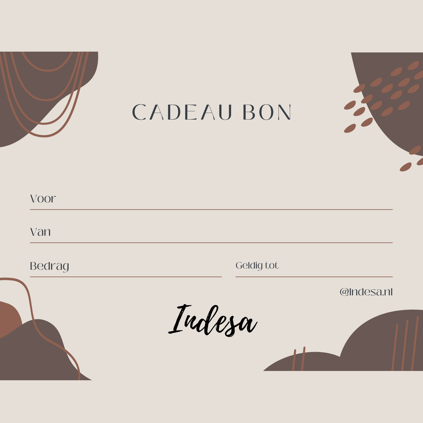 Indesa Cadeaubon