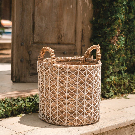 KERSO | Banana fiber storage basket (3 sizes)