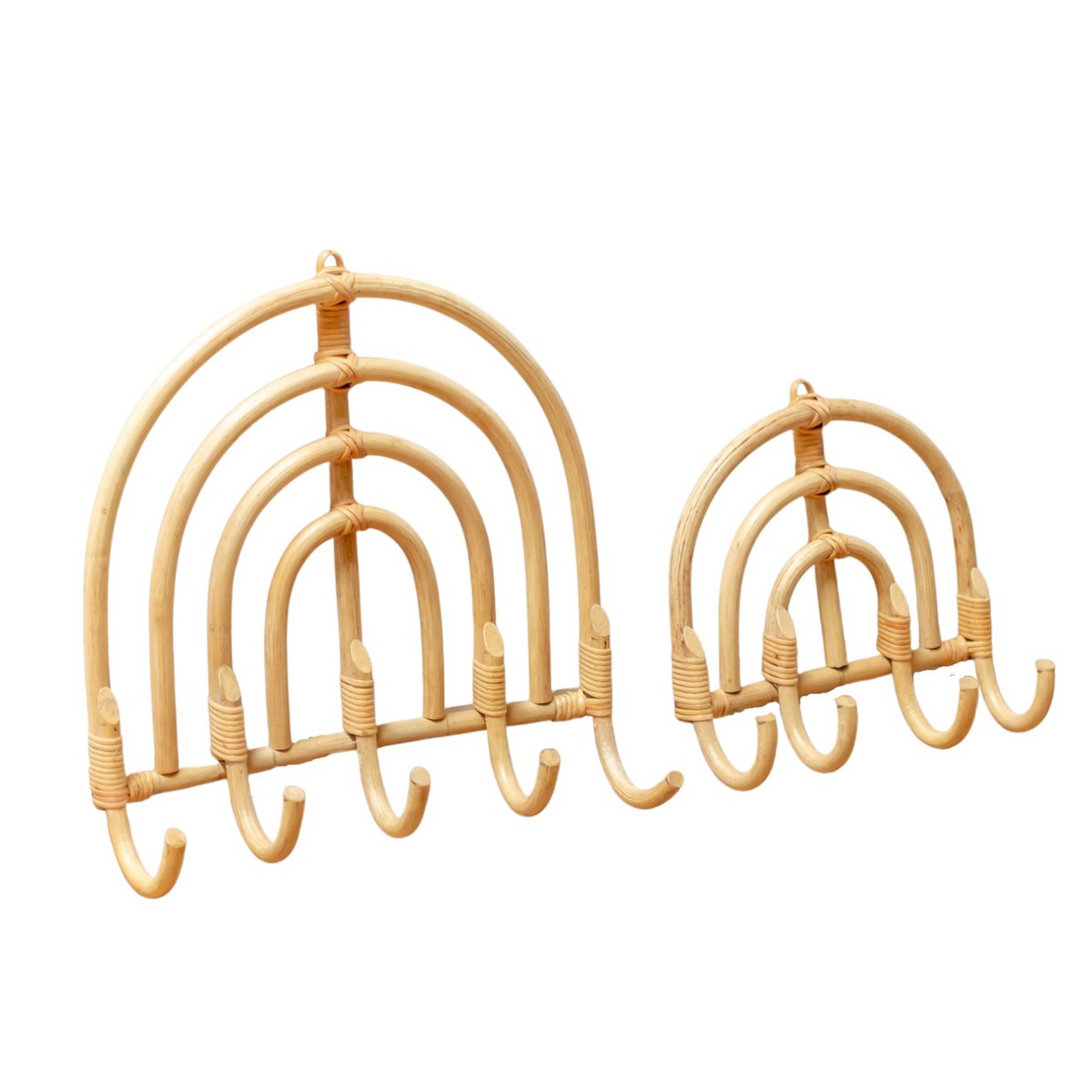 Rattan Coat Rack MAKU (2 sizes)