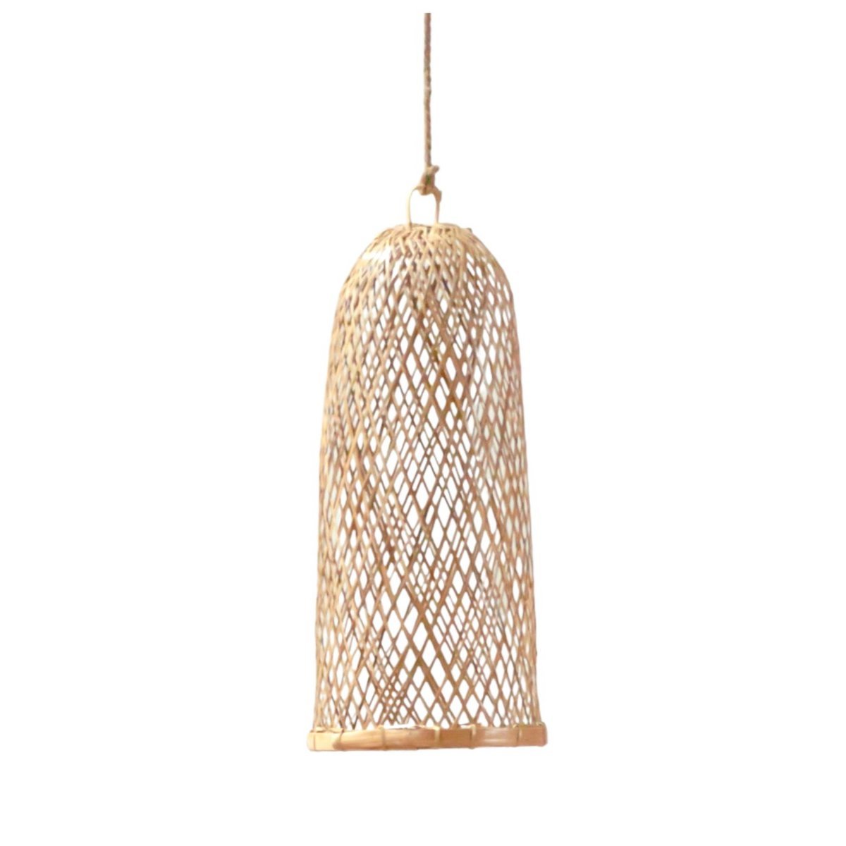 Bamboo lamp | Natural lampshade | Woven ceiling lamp CAMAYA