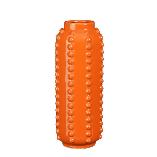 Boaz Vase – H30 x Ø11 cm – Keramik – Orange