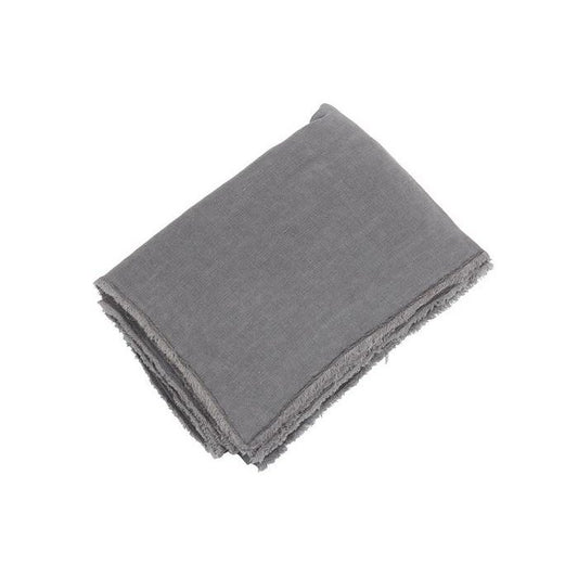 Linen Tablecloth Michelle dark gray 150x250